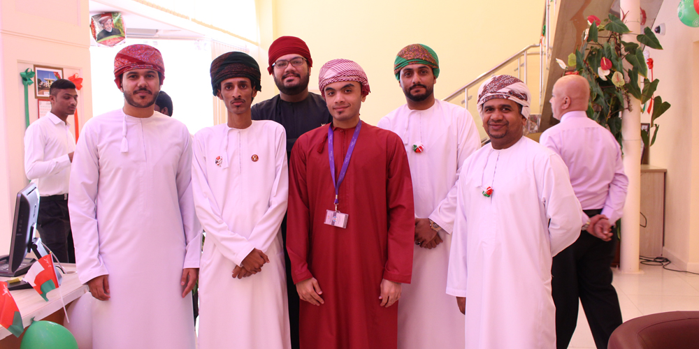 Team majan celebrated the 48th Oman National Day