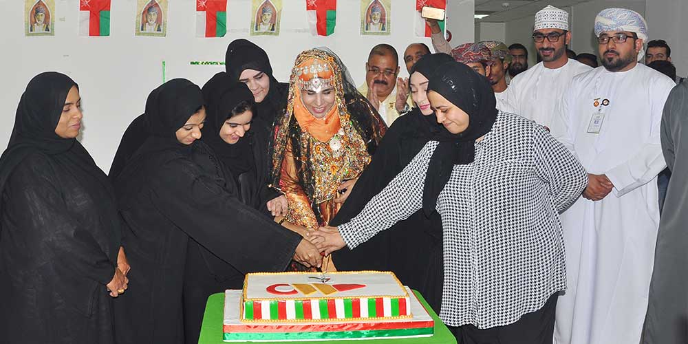 Team majan celebrated the 47th Oman National Day